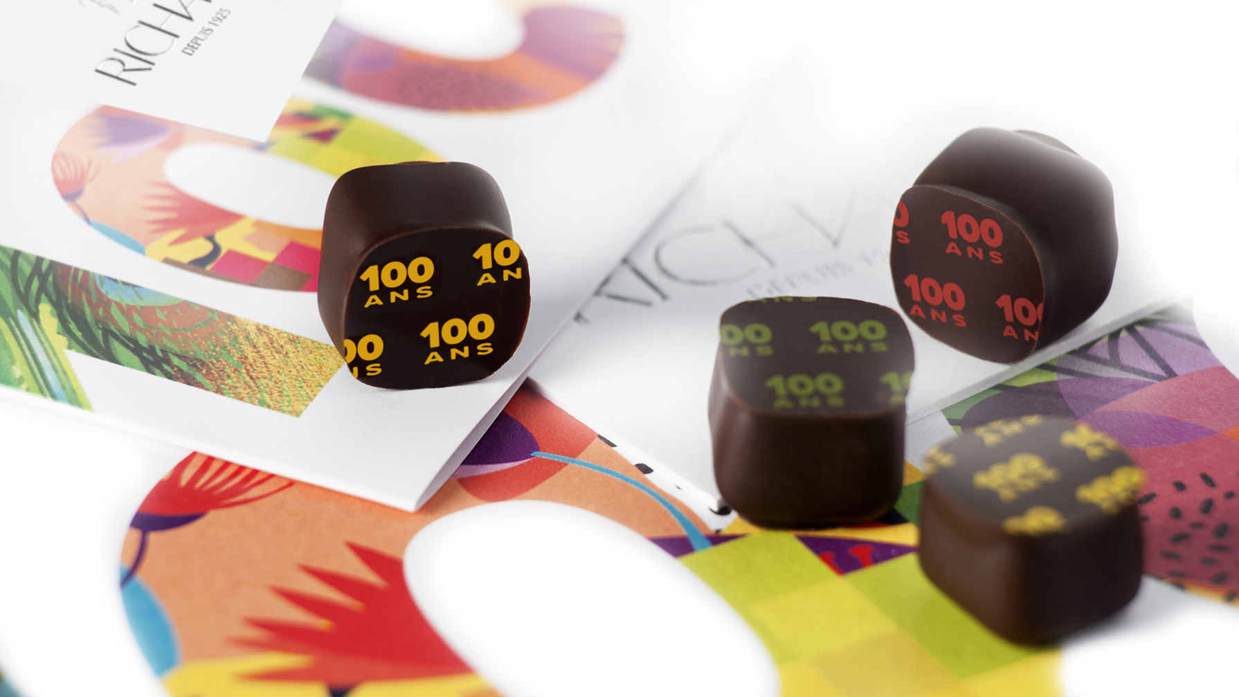 Créations de chocolat RICHART pour les 100 ans de la Maison